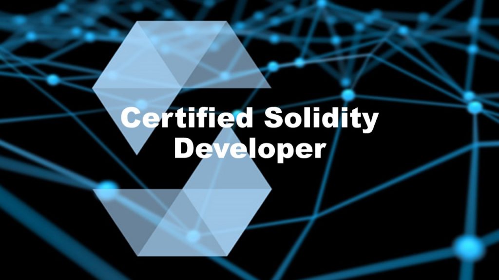 Certified Solidity Developer
